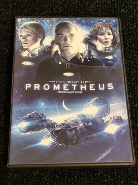 PROMETHEUS DVD Noomi Rapace Michael Fassbender Guy Pearce Ridley Scott 2012